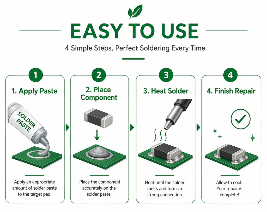SAC305 Solder Paste Welding Tin Sn99Ag0.3Cu0.7 Sn96.5Ag3.0Cu0.5 BGA Welding PCB SMD SMT Flux Lead-Free Soldering Repair No-clean