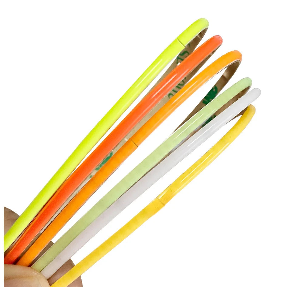 3mm Ultra Thin DC 12V Colorful COB LED Strip Lights for Home Decor DIY Blue/Pink/Red/Purple High Density LED Tape Colour