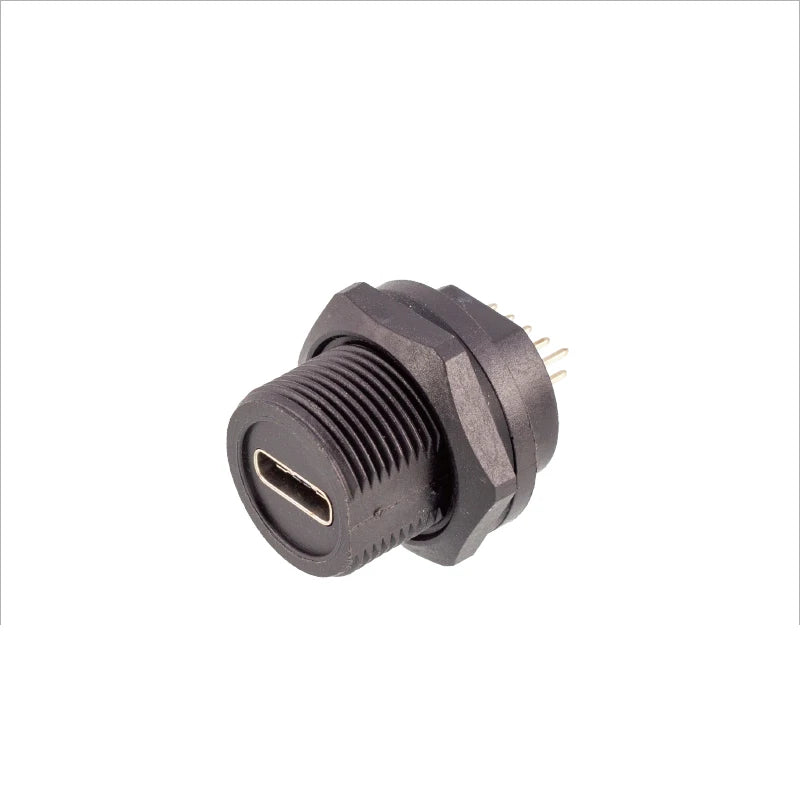 USB Type A B C Connector 2.0 3.0 3.1 Female Male Cable PCB Panel Mount Micro DIY Socket Port Waterproof USB Connector Adapter