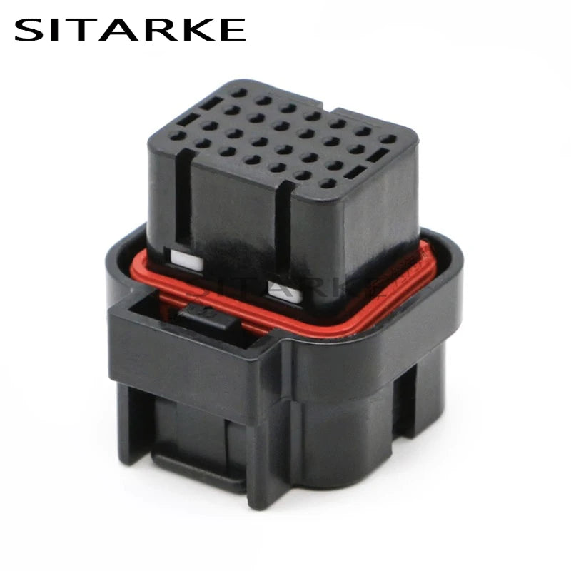 1 Set 26 Pin AMP Super Seal Housing Plug Automobile Male Female Connector Includes Terminal 3-1437290-7 9-6437287-8 6437288-6