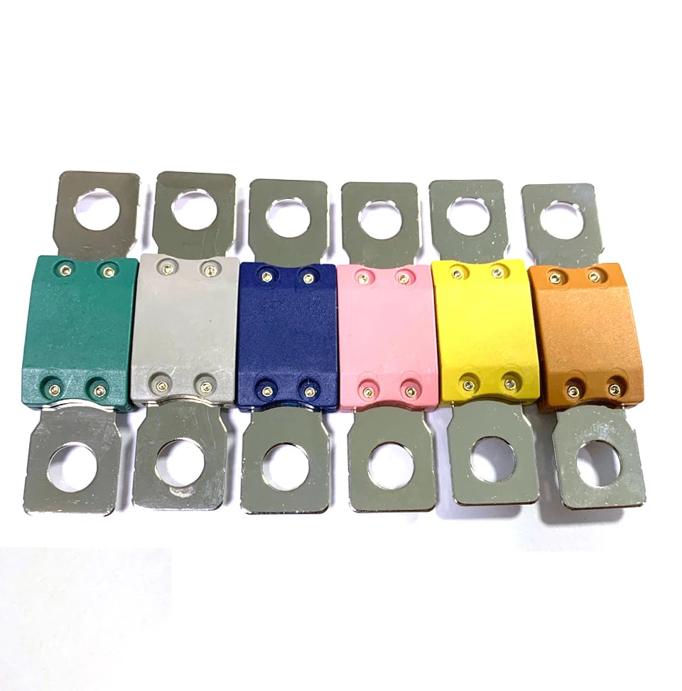 10PCS ANM MEGA Bolt Down Auto Fuse 40-500A Time Delay 32V/48V/72V/125V