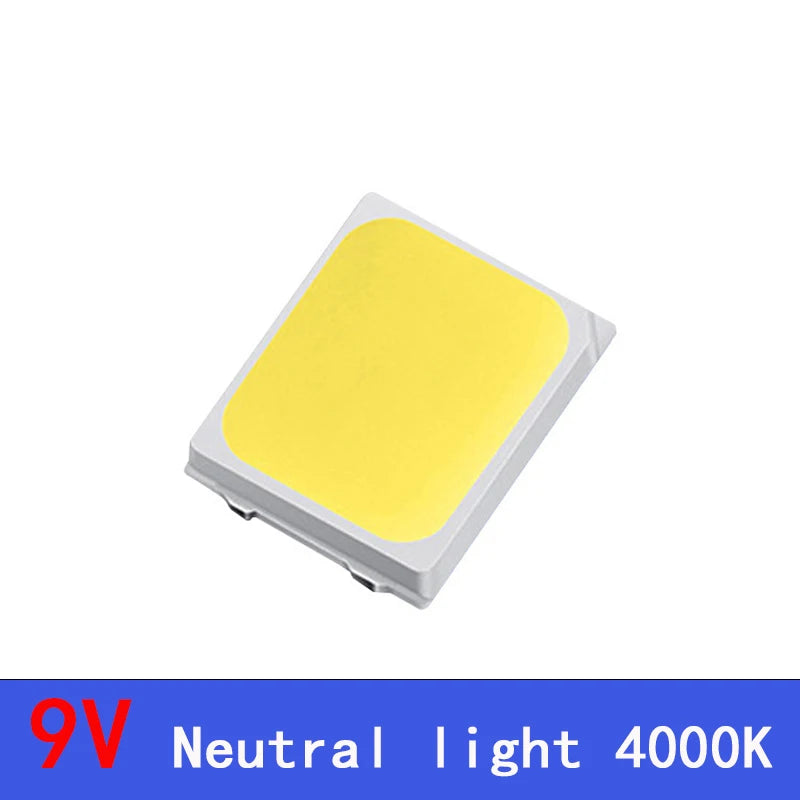50-100pcs SMD LED 2835 White Chip 0.5 W 1W 3V 6V 9V 18V 36V 100-130LM Ultra Bright Surface Mount LED Light Emitting Diode Lamp