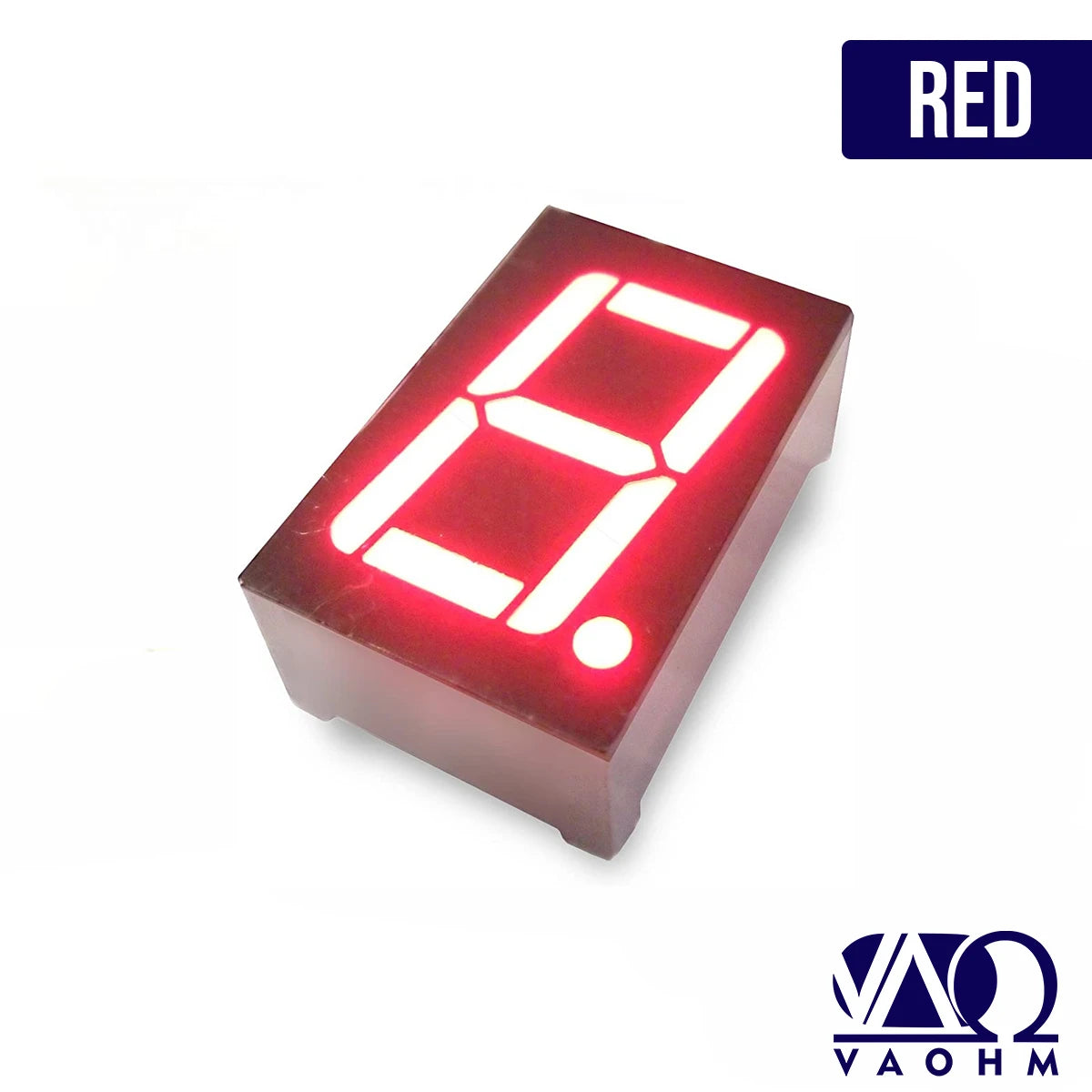 10PCS 2181AH 2181AB 2181AG 2181AW 0.28 Inch Common Cathode One Digit Seven Segment Led Display Tube 10Pin Red Blue Green White
