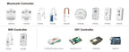 WS2812B WS2811 WS2815 WS2813 RGBIC LED Strip Lights 30/60/144 Pixels Per Meter Individually Addressable Smart Lights 5V/12V LED