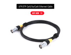 1pc RJ45 Male Aviation Plug Waterproof Connector Network Adapter Ethernet Network Converter  Panel Mount Straight Adapter