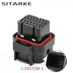 1 Set 26 Pin AMP Super Seal Housing Plug Automobile Male Female Connector Includes Terminal 3-1437290-7 9-6437287-8 6437288-6