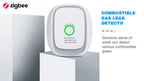 HEIMAN Standard Zigbee Combustible Gas Sensor – Natural Gas & LPG Leak Detector for Smart Home Security Alarm
