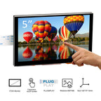 OSOYOO 5 Inch RPi5 DSI Capacitive Touch Screen LCD Display Monitor for Raspberry Pi 5 4 2 3 3B+