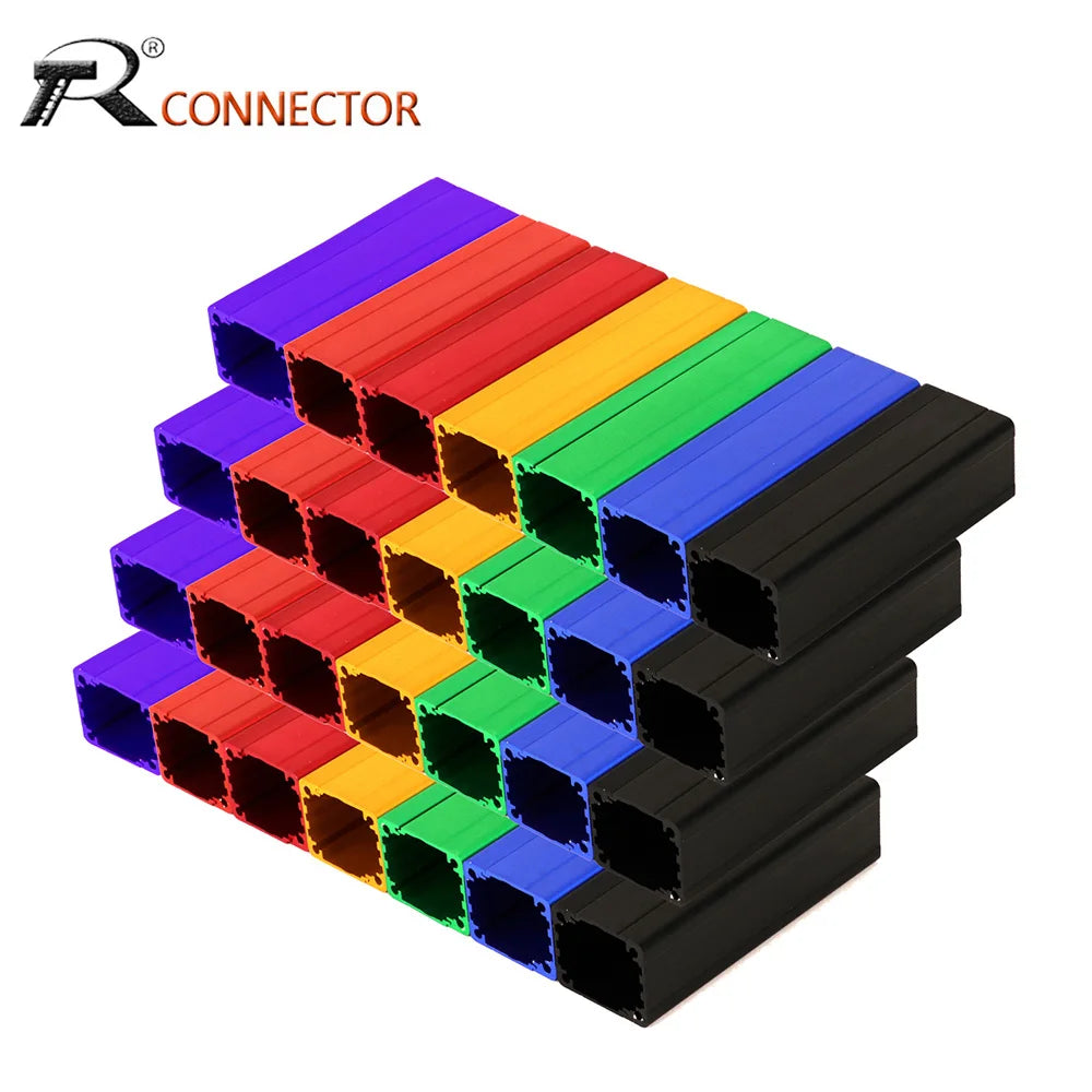 10pcs Wholesale 90MM LED PowerCon AC Speaker Couplers Extender Connector Case for 3/4Pins Speakon Panel Mount Straight Adapter