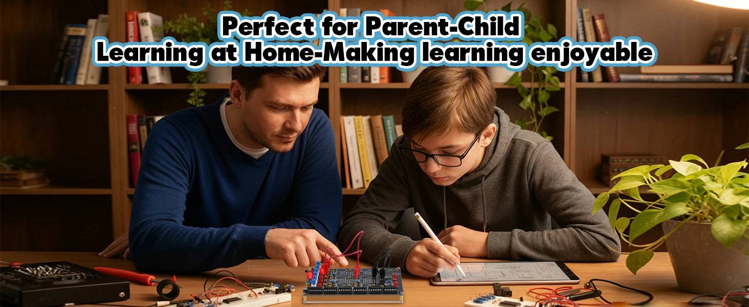 DIY Logic Gate Circuit Soldering Practice Kit Basic Logic Gate Learning Kit with Interactive LED Simulation for STEM Education
