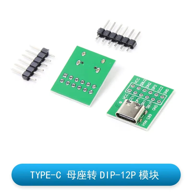 5pcs Micro Mini  A Male USB 2.0 3.0 A Female USB B Connector Interface to 2.54mm DIP PCB Converter Adapter Breakout Board