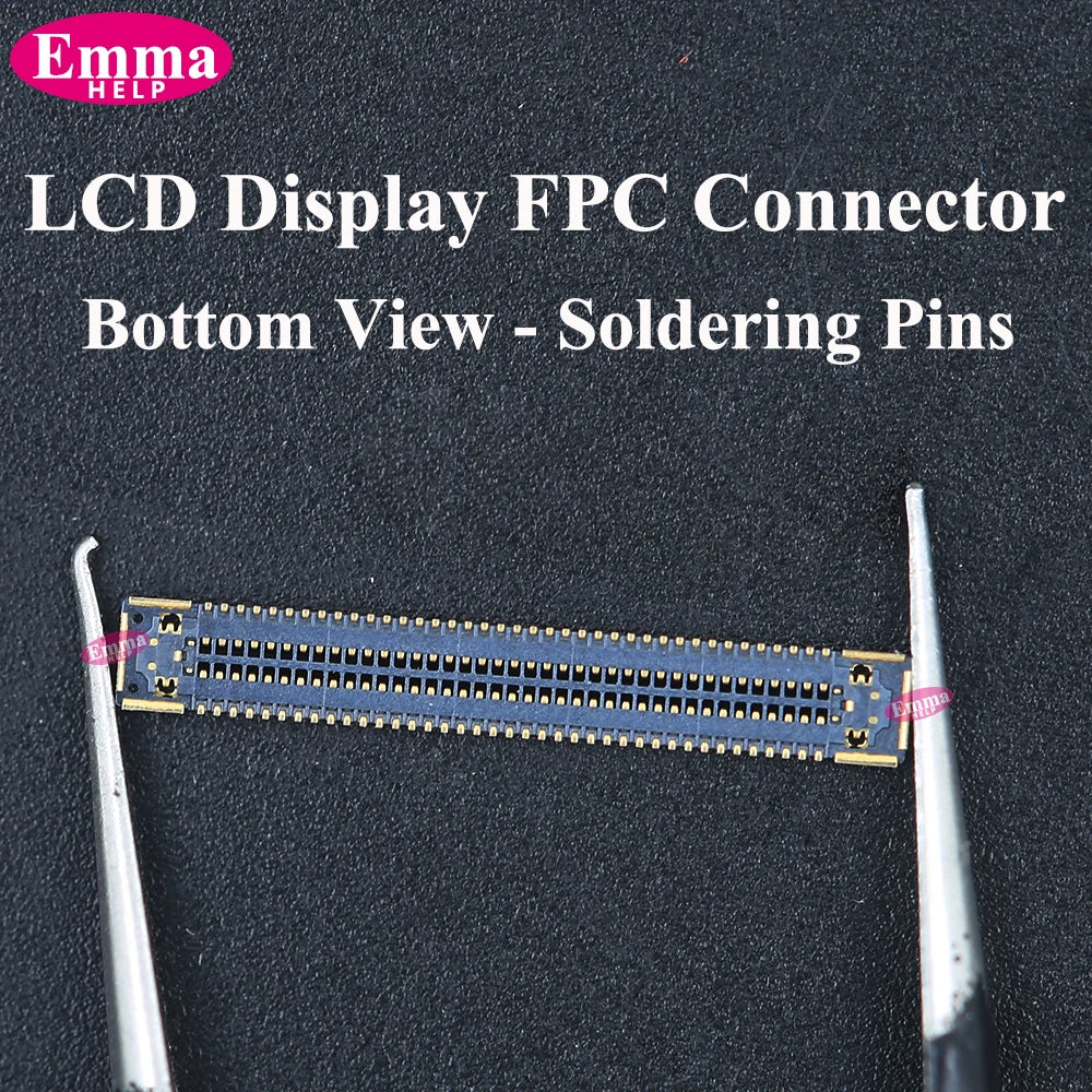 10pcs Connector FPC LCD Screen Motherboard For Samsung A15 A55 A35 A25 A05 A54 A34 A24 A14 A04  Display FPC On Board  78pin