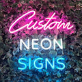 Custom Neon Sign Private Dimmable LED Light for Family Birthday Bar Wedding Party Company Business Logo Neon Sign Night Lights
