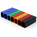 10pcs Wholesale 90MM LED PowerCon AC Speaker Couplers Extender Connector Case for 3/4Pins Speakon Panel Mount Straight Adapter