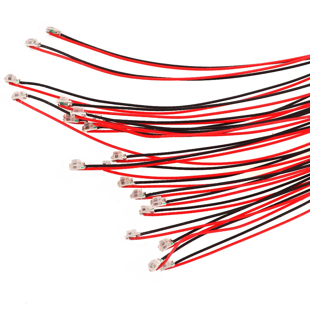 5pcs 3V Led 0805 Pre Wired SMD 7-Colors Flashing Lamp Model Toys for Ho N OO Diy Model Making/Cars Lighting/Sandtable Diorama