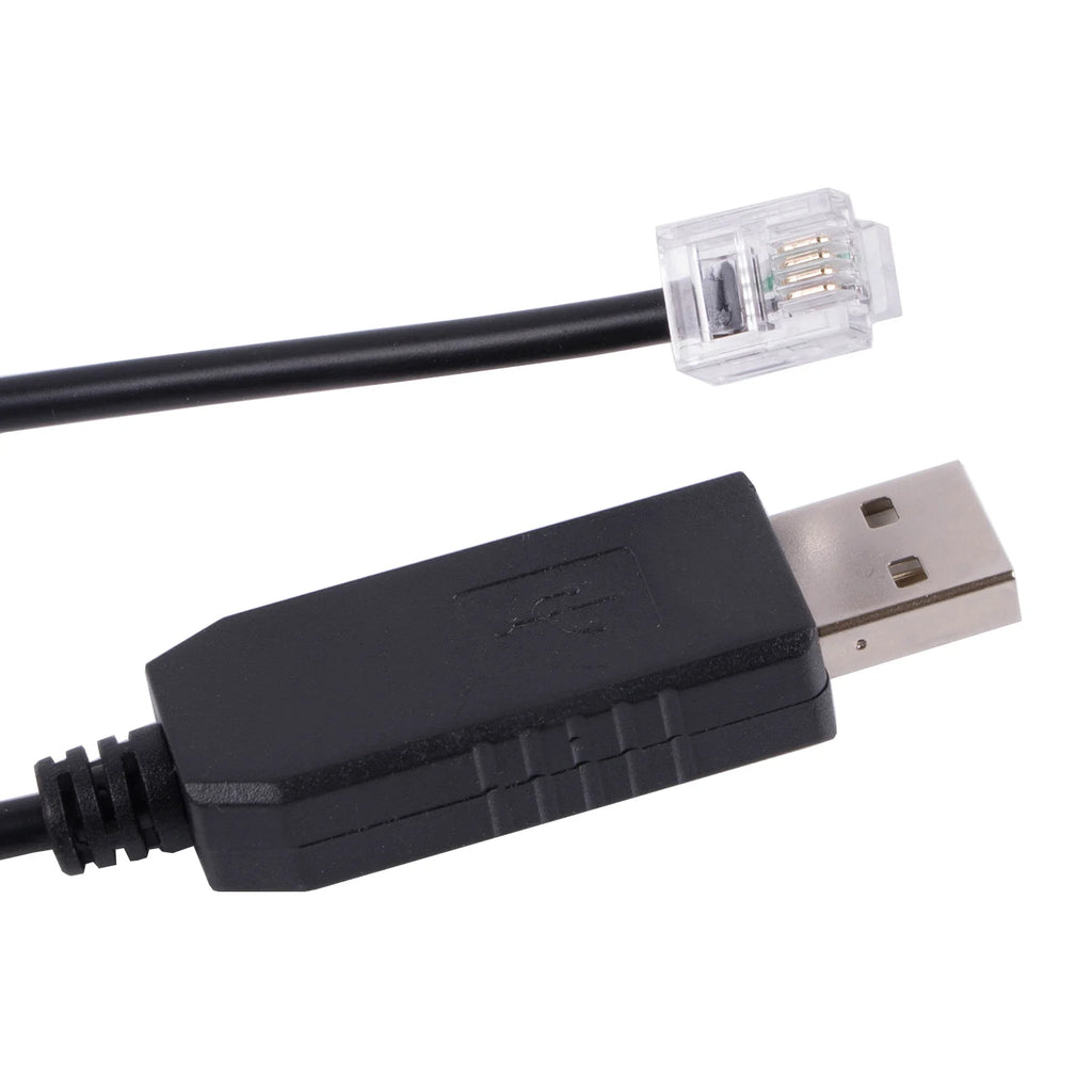 Silabs CP2102 USB to RJ11 6P4C Serial Debug Console Cable For PYLON-TECH LI-ON BATTERY US2000C US3000C US5000C