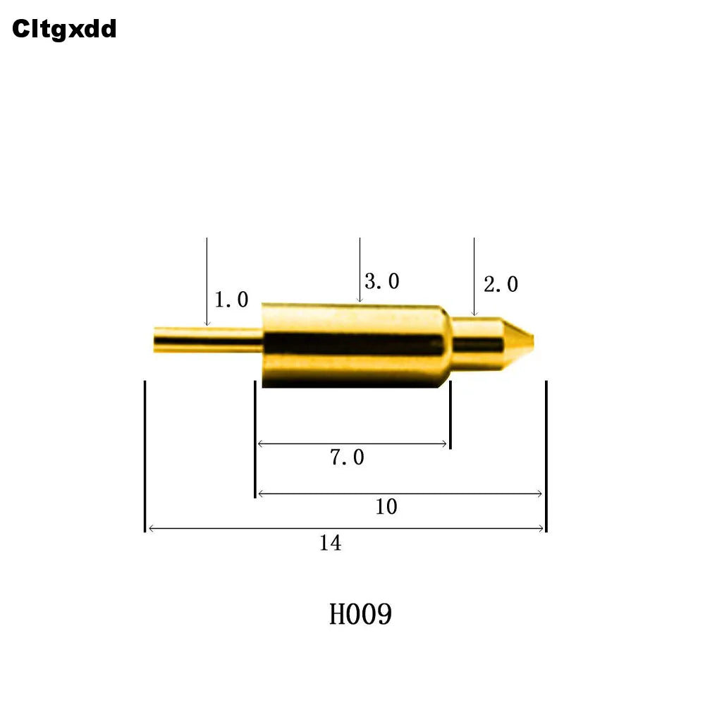 5pcs Pogo Pin Connector Pogopin Battery Spring Loaded Contact SMD Needle PCB 2 3 4 5 6 7 8 9 10 12 14 MM Test Probe H021 - H040