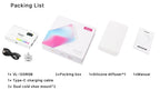 Ulanzi VL120 RGB Camera Light with Diffuser 2500-9000K CRI 95+ 3100mAh LED Video Light Panel for Camera Phone Photography Lights