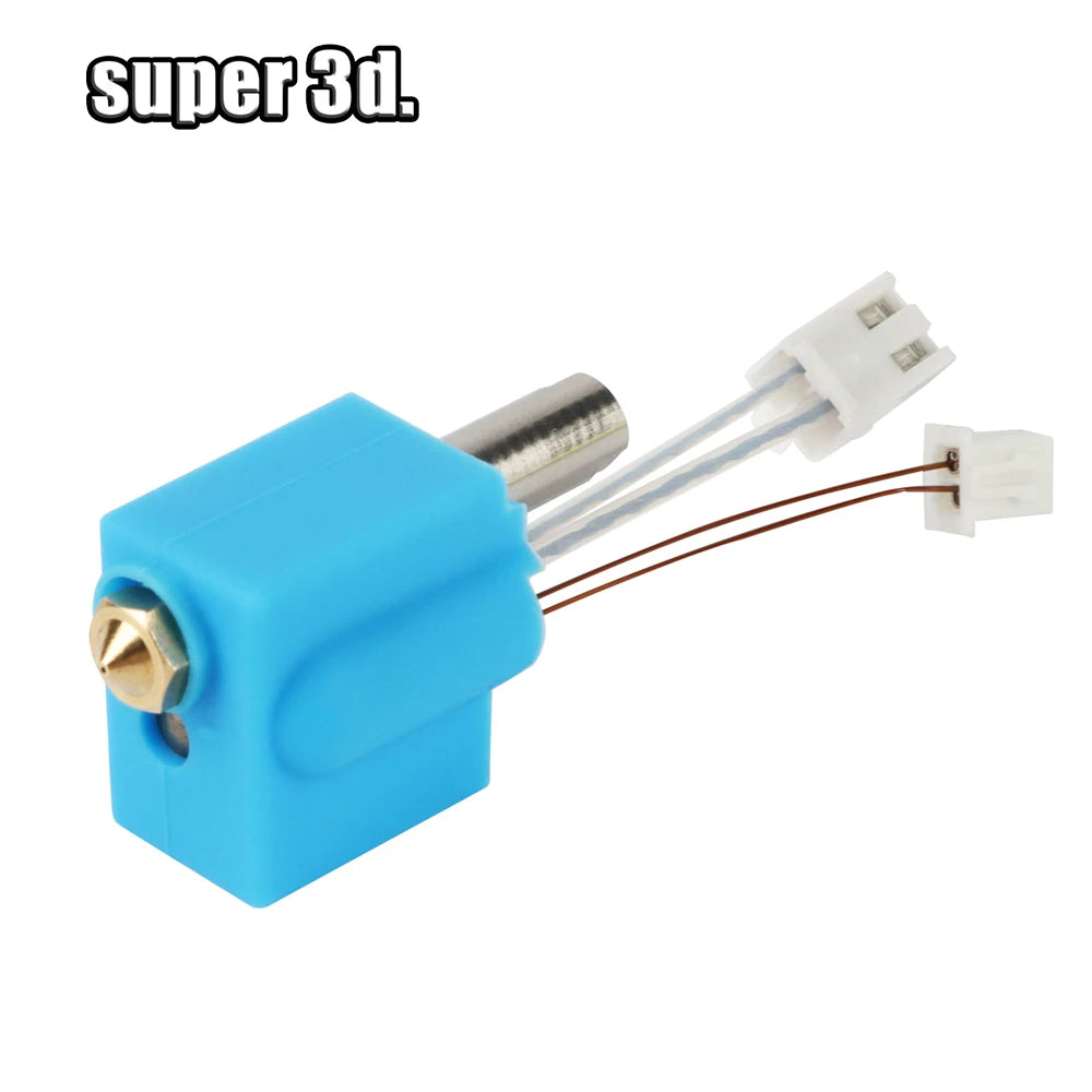 3D Printer Parts Hotend Kit 24V 64W Heating Tube Thermistor 0.4mm Nozzle For Artillery Sidewinder X1 X2 Print Head Hotend Kit