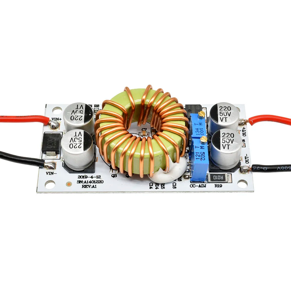 500W/250W 10A Step Up Power Supply DC 8.5V-48V to 10-50V Boost Converter Constant Voltage Current Drive Module Adjustable CC CV