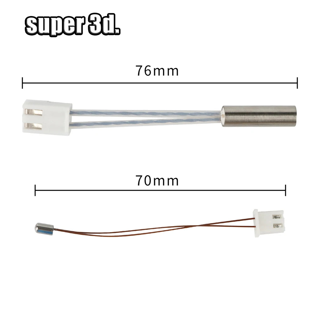 3D Printer Parts Hotend Kit 24V 64W Heating Tube Thermistor 0.4mm Nozzle For Artillery Sidewinder X1 X2 Print Head Hotend Kit
