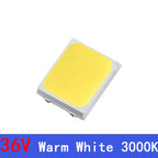 50-100pcs SMD LED 2835 White Chip 0.5 W 1W 3V 6V 9V 18V 36V 100-130LM Ultra Bright Surface Mount LED Light Emitting Diode Lamp