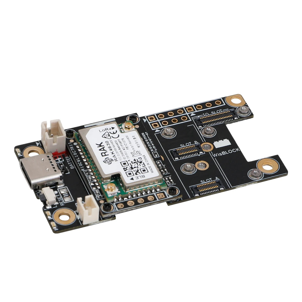 RAK Wireless WisBlock Meshtastic Starter Kit NRF52840 RAK19007+RAK4631 LoRa Module for LoRaWAN IoT With 868MHz 915MHz Antenna