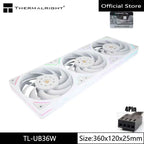 Thermalright TL-UB36/24 Integrated row fan,120x25mm,One-line connection to the motherboard，high-performance chassis cooling fan