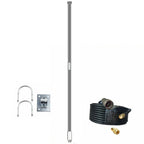 Outdoor Rooftop 2.2m LoRaWAN 868MHz 15dBi Omni-Directional Antenna with Glass Fiber Radome for HNT Mining
