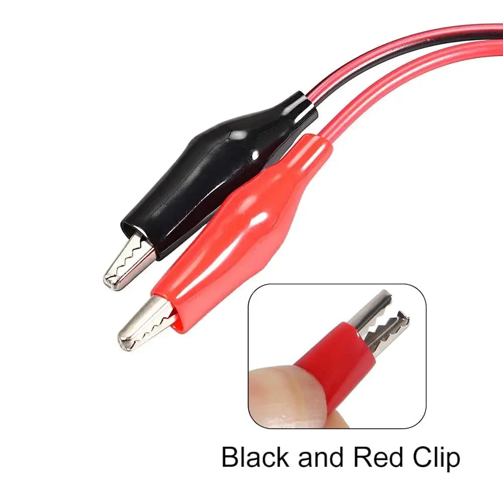 DC 5.5mmx2.1mm Screw Terminal Block Adapter Power Extension Cable DC to 2Pin Solderless Connector Replacement Repair Supply Cord