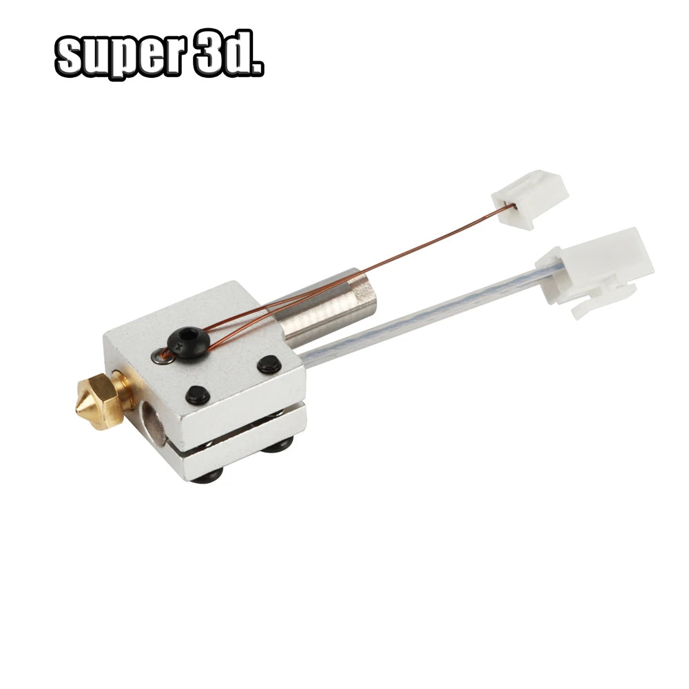 3D Printer Parts Hotend Kit 24V 64W Heating Tube Thermistor 0.4mm Nozzle For Artillery Sidewinder X1 X2 Print Head Hotend Kit
