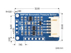 2pcs/lots Waveshare BMP390 High Precision Barometric Pressure Sensor, Barometric Pressure / Altitude / Temperature Measuring