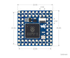 Waveshare Core2350B Core Board Raspberry Pi RP2350B Dual-core & Dual-architecture Microcontroller Operating Frequency 150MHz