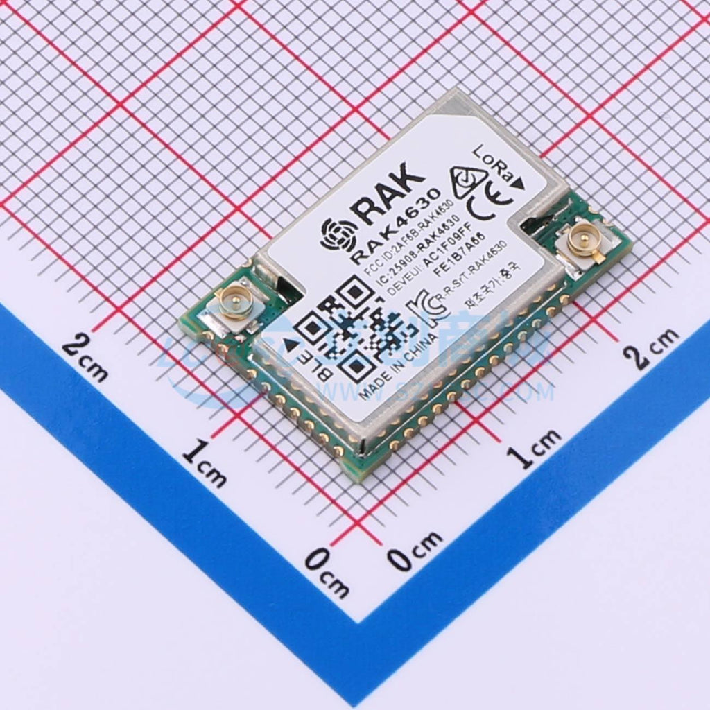 1pcs RAK4630-9-SM-I SMD 23x15mm GPIO I2C UART USB LoRa BLE LoRa Wireless RF Transceiver Module