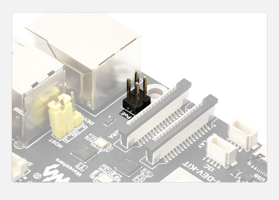 ESP32-P4-Module-DEV-KIT ESP32-P4 Development Board with ESP32-C6 WiFi 6 Bluetooth 5 BLE MIPI CSI DSI RJ45 USB PoE Port Speaker