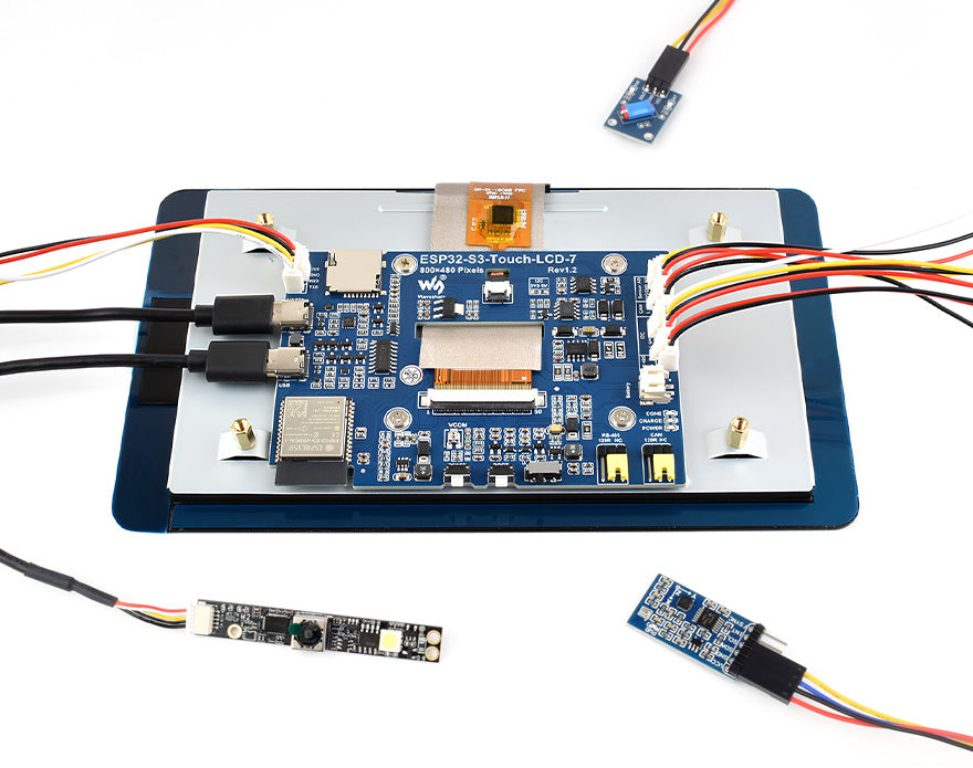 ESP32-S3 7inch Capacitive Touch Display Development Board, ESP32 With Display, 800×480, 5-point Touch