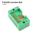 FJ6/JHD Junction Box Unipolar Splitter 1-IN Multiple-OUT Metering Wire Connector Single-Phase Terminal Block Distribution Box