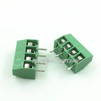10pcs/lot KF350-3.5 2P-6Pin Terminal 300V 10A KF350 3.5mm 2Pin-6Pin Straight Pin PCB Screw Terminal Block Connector 24-18AWG