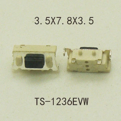 50PCS High Quality SMT 2PIN Tactile Tact Push Button Micro Switch Momentary 3X6X3.5MM Side Push
