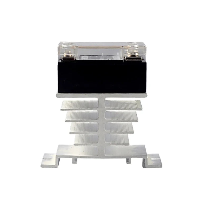 Single Phase Aluminum Heat Sink Dissipation Radiator I-50 Din rail Mount with for 10A 25A 40A Solid State Relay SSR