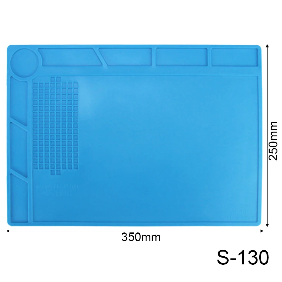 S-110 120 130 Soldering Mat Soldering Station Repair Pad Maintenance Platform Desk Mat Solder Rework Repair Tools