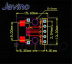 10pcs Micro USB To DIP Adapter 5pin Female Connector Module Board Panel Female 5-Pin Pinboard B Type PCB 2.54 MM
