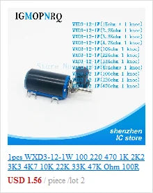 5PCS RX21 10W 6W Wire Wound Resistance 5% 1R 10R 100R 1K 10K 12K 15K 18R 20R 22R 24R 27R 30R 33R 36R 0.1R 0.12R 0.01R 0.05R