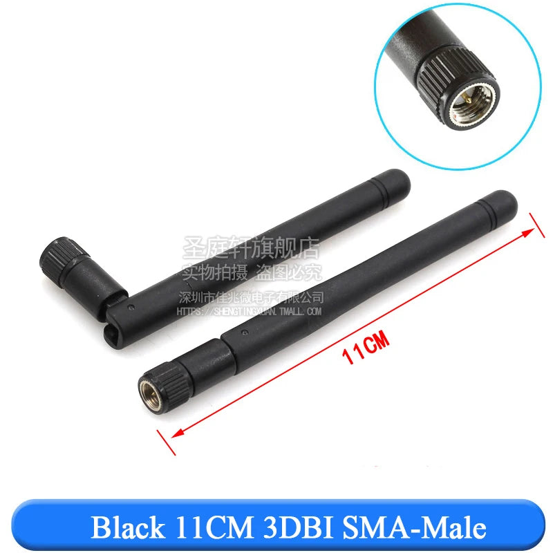 1PCS 2.4GHz 6dBi/3dbi WIFI Aerial 2.4G Antenna RP-SMA Bluetooth Male Female Wireless Router Connector WLAN/WiMAX/MIMO