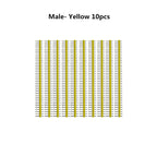 10pcs 40 Pin 1x40 Single Row Male and Female 2.54 Breakable Pin Header PCB JST Connector Strip for arduino DIY Kit