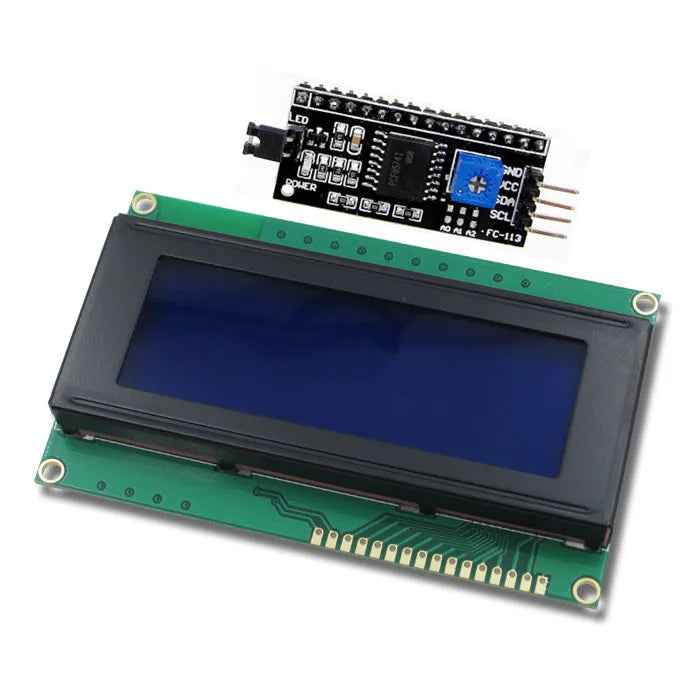1PCS LCD2004+I2C 2004 20x4 2004A Blue/Green screen HD44780 Character LCD /w IIC/I2C Serial Interface Adapter Module