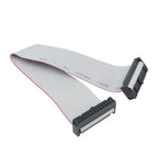 2.54mm Pitch FC-6/8/10/14/16/20/24/40/50/64 PIN JTAG ISP DOWNLOAD CABLE Gray Flat Ribbon Data Cable FOR DC3 IDC BOX HEADER