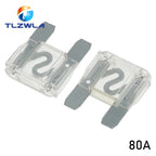Zinc 32V Large Size Insurance Plug In Insert Xenon Light Truck Boat Automotive Car Blade Fuse 20A 30A 40A 50A 60A 70A 80A