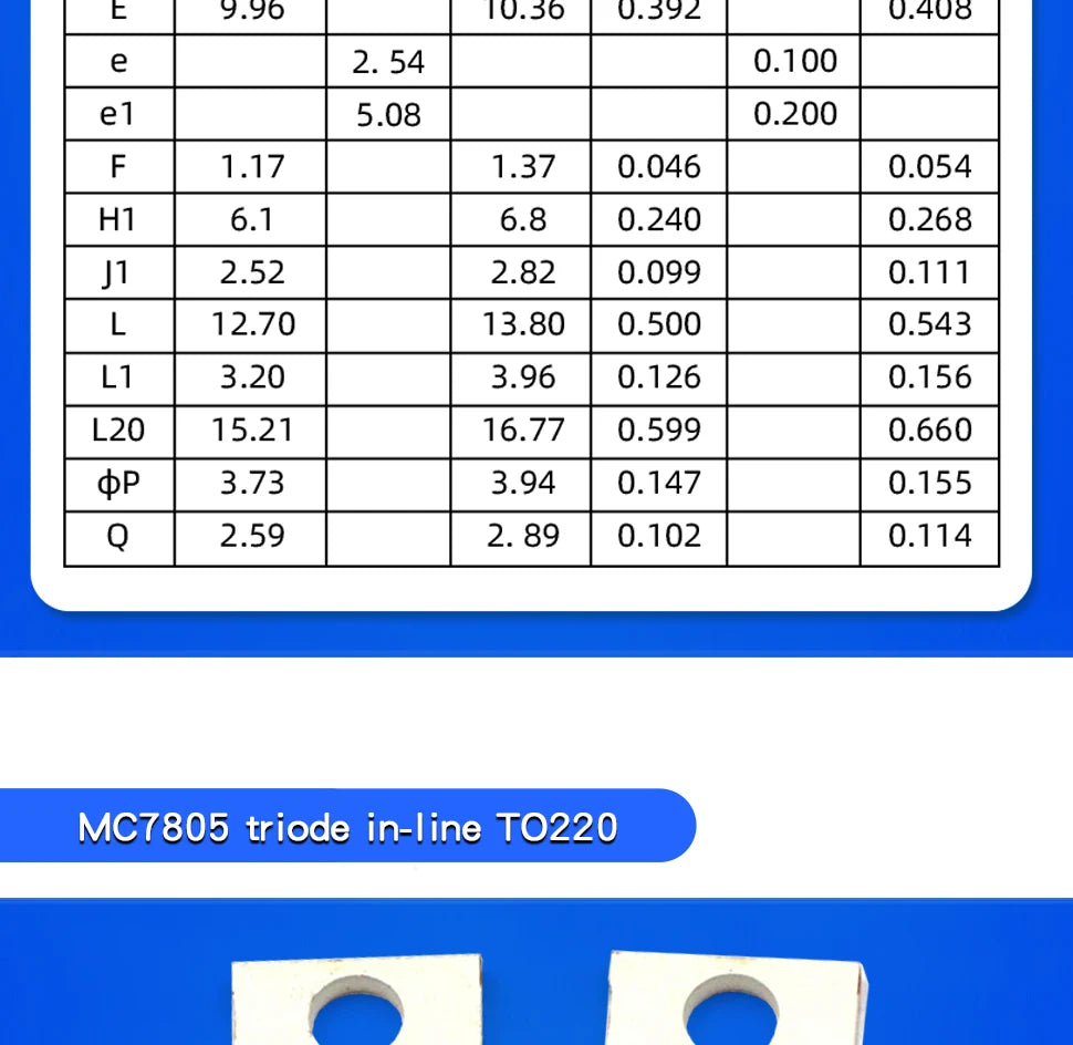 10Pcs LM7805CT CJ78M05 LM317BTG LM7905CT LM317T L7812CV LM317AT L7915CV TO220 L7805CD2T Voltage Regulator IC 5V 1.5A TO-220