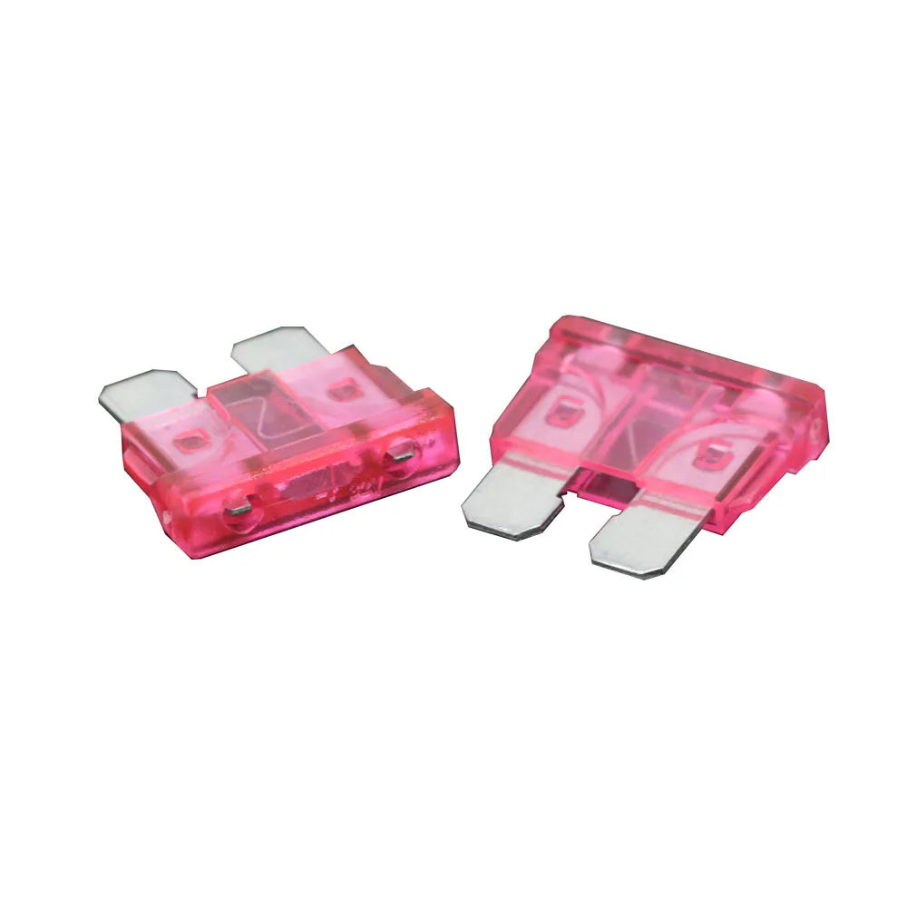 10pcs Medium Standard Blade Fuse Insert ZINC Pins 1A 2A 3A 5A 7.5A 10A 15A 20A 30A 40A 50A Refitted For Auto Car Truck
